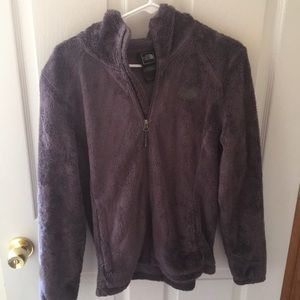 North face cozy zip up